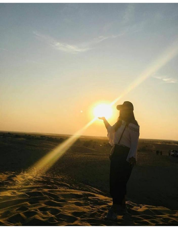Golden Sandstone Hotel Desert Safari Camp Jaisalmer Ngoại thất bức ảnh