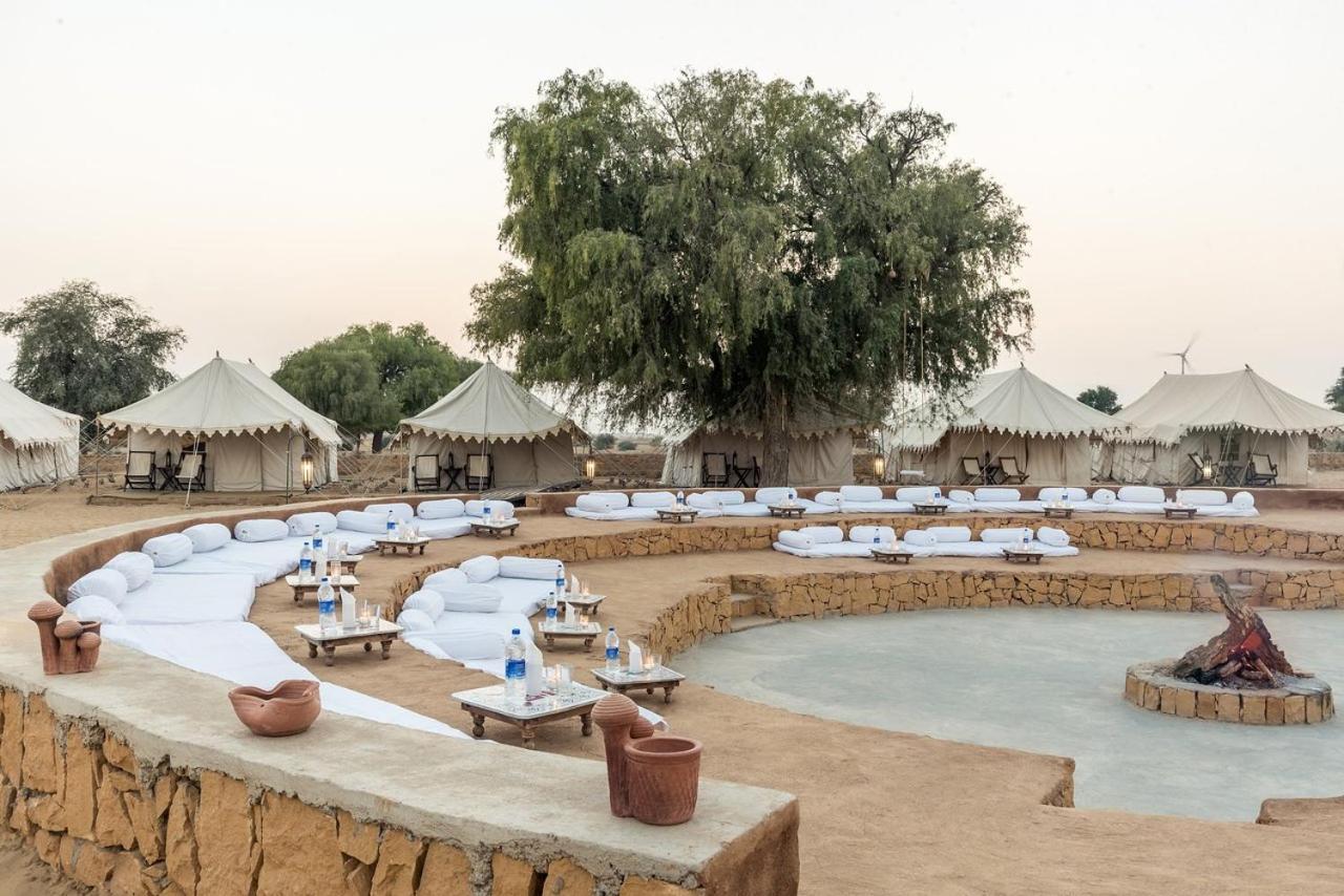 Golden Sandstone Hotel Desert Safari Camp Jaisalmer Ngoại thất bức ảnh