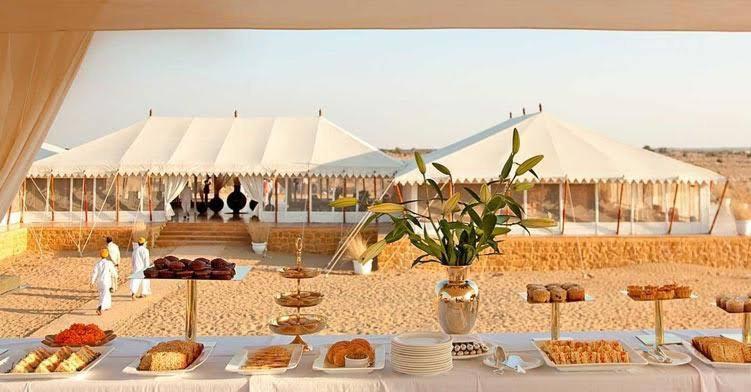Golden Sandstone Hotel Desert Safari Camp Jaisalmer Ngoại thất bức ảnh