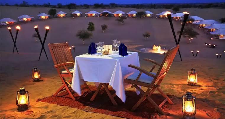 Golden Sandstone Hotel Desert Safari Camp Jaisalmer Ngoại thất bức ảnh
