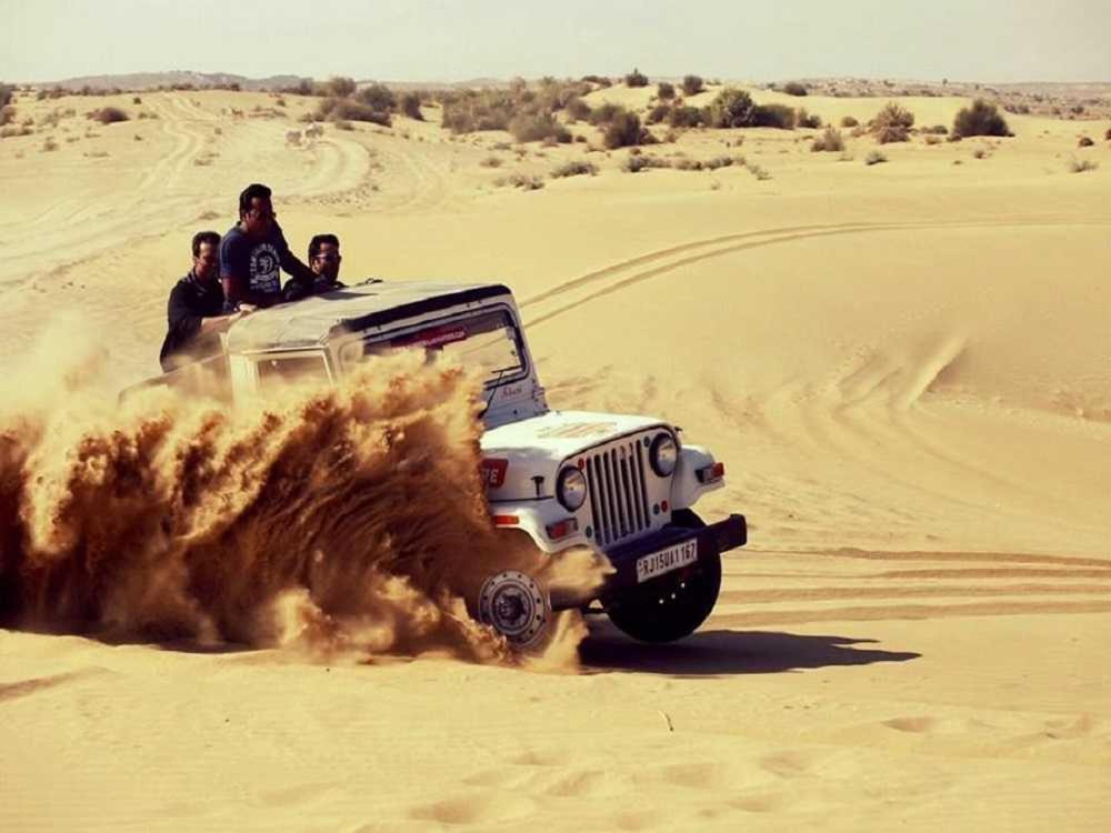 Golden Sandstone Hotel Desert Safari Camp Jaisalmer Ngoại thất bức ảnh