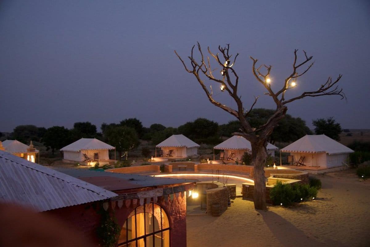 Golden Sandstone Hotel Desert Safari Camp Jaisalmer Ngoại thất bức ảnh