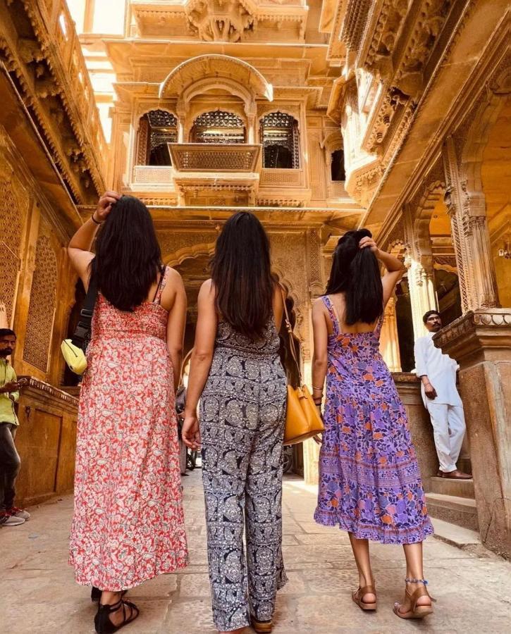Golden Sandstone Hotel Desert Safari Camp Jaisalmer Ngoại thất bức ảnh